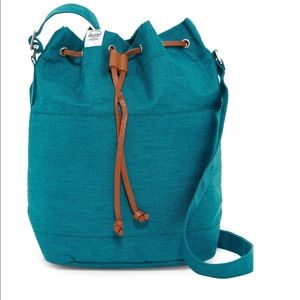 Herschel Supply Carlow Crossbody Bucket Bag Teal